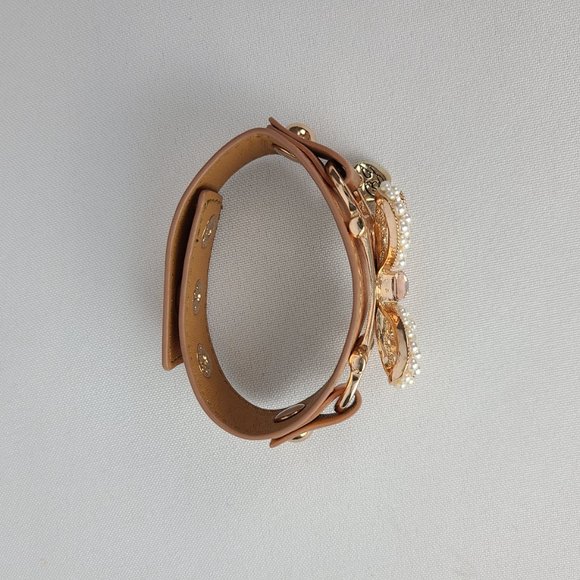 Betsey Johnson Rose Gold Bow Bracelet - Picture 3 of 5